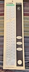 C-thru 6-14 Point Size Ruler GA-96. Fixed Price $8.99.
