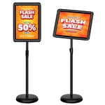 Vaiigo 11X17 Inch Adjustable Pedestal Poster Sign Stand Heavy Duty Floor. Fixed Price $49.30.