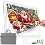 Toheto Rechargeable A4 Light Pad With Carry Bag For Diamond Painting, Ultra B.... Fixed Price $60.52.