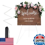 Starhoo 63" Portable Display Easel Stand For Wedding Sign Poster Art. Fixed Price $27.52.
