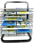 Joymaney Art Drying Rack Mobile Metal Storage With Removable Shelv.... Fixed Price $149.27.