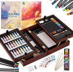 Art Supplies Vigorfun Deluxe Wooden Set Crafts Drawing Painting Kit With.... Fixed Price $49.73.