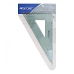 Westcott/c-thru 10" Triangle 30 /60 Beveled Edge Open Center Smoke School. Fixed Price $9.45.