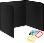 22-PACK Durable Desk Dividers Waterproof Privacy Shields For Students, Black. Fixed Price $83.99.