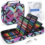 120 Colored Pencils Set, Art Kit For Adult Coloring,oil Based Soft Core. Fixed Price $37.20.