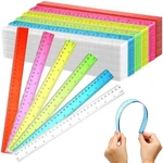 144 Pack 12 Inch Plastic Rulers Bulk For Classroom Back To School Supplies Fl.... Fixed Price $54.31.
