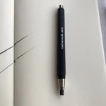 Cretacolor Classic 430 01 Clutch Pencil Lead Holder Jumbo Sized, Black & Silver. Fixed Price $22.50.