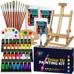 Keff Oil Set For Adults And Kids - Art Supplies Painting Kits 24. Fixed Price $67.23.