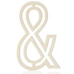 Wooden Numbers 12 INCH,1/5 Thick Large & Cutouts Unfinished .... Fixed Price $14.44.
