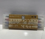 Kuretake Zig MS34004V Memory System Calligraphy Marker 8 Tips. Fixed Price $21.99.