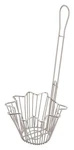 Taco Salad Bowl Fry Basket 18" Hdl TB20ROUND Chrome Medi. Fixed Price $33.24.