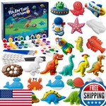Juboury Kids Plaster Painting Craft Kit - Dinosaurs, Space, Ocean Arts Set. Fixed Price $46.68.