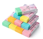 Sealed 10 Pack Mr. Premium Pastel Erasers/ Pencil In Bright Colors. Fixed Price $9.99.