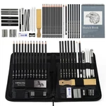 Brusarth 42 Pack Drawing Set Sketching Kit, Pro Supplies With Sket.... Fixed Price $30.38.