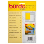 Burda Yellow & White Tracing Carbon Paper 83X57CM Sheets 2GCAR. Fixed Price $23.55.