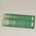 Vintage Alvin Ellipse Large Templates Series 3903-00 15-60 Degrees. Fixed Price $40.00.
