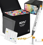 Alcohol Markers Brush 60 Virant Colors Daul Tips Set For Artist. Fixed Price $59.53.