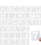 36 Pcs Reusable Large Alphabet Letter Stencils And Number For Painti.... Fixed Price $18.42.