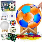 Soccer Ball Lamp Art Craft Kit For Kids Creative Night Light Diy Project. Fixed Price $25.19.