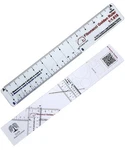 12 Inch Flexible No-math Fibonacci Clear Plastic Ruler: Masterful Design Meet.... Fixed Price $32.94.