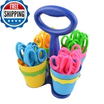 Westcott School Caddy And 5-INCH Pointed Safety Scissors For Kids Back. Fixed Price $64.84.