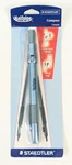 New Staedtler Halfpipe Pen Style Compass 12" Diameter 9582 Bk Blue Sealed. Fixed Price $19.95.