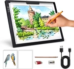 Rechargeable A4 Light Box,led Pad With Built-in Stand & CLIP,6 Levels Of. Fixed Price $46.99.