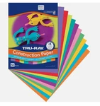 Tru-ray Construction Paper 10 Vibrant Colors Bright Assortment Craft. Fixed Price $14.51.