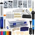 95-PIECE Wood Burning Kit With Adjustable Temperature Control And Carrying Case. Fixed Price $40.99.
