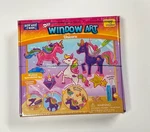 Imagimake Window Art Unicorn Stained Glass Kit Girls Toys Age 6-8.... Fixed Price $29.99.