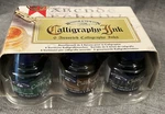 Winsor & Newton Calligraphy 6-JAR Ink Set, Assorted 30ML. Fixed Price $29.50.