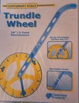Trundle Wheel, Customary Ft Revolution Scaled Feet And Inches 33204 New. Fixed Price $27.30.