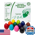 Crayola Large Egg Crayons 12CT Jumbo Washable For Toddlers Christmas. Fixed Price $52.56.