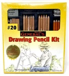 General's - Drawing Pencil Kit #20 The Complete & Sketching Sealed. Fixed Price $14.95.