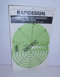 Berol Rapidesign Template R-2127 Metric Civil Engineers Radius Guide. Fixed Price $17.50.