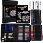 Fpgfiivo 101 Pcs Art Set, Supplies With 3-COLOR Sketchbook And Tutori. Fixed Price $62.63.