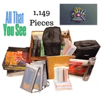 Mega Studio Starter 50LBS 1,149 Items Paints, Pastel, Charcoal, Watercolor. Fixed Price $2400.00.