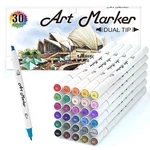 Lelix Colors Art Markers, Dual Tip 1 Count (pack Of 30),. Fixed Price $15.93.