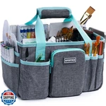 Apoffice Art Supply Organizer Tote Bag Craft Caddy With Handle, Utility Sto. Fixed Price $39.99.