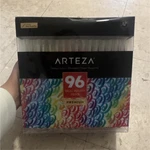 Arteza 96 Real Brush Pens Set Multicolor Water-based Markers. Fixed Price $17.84.