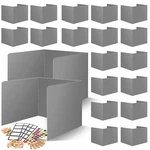20-PACK Grey Desk Dividers For Students Classroom Plastic Privacy Shield. Fixed Price $49.97.