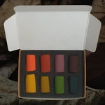Unison Artists Soft Pastel Box Set - 8 Half Sticks Autumn Colours. Fixed Price $29.47.