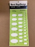 Berol Rapidesign R-70-30 Ellipses New In Box. Fixed Price $14.99.