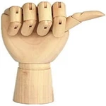 Artist Drawing Manikin Articulated Mannequin With Wooden Flexible. Fixed Price $14.29.