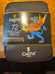 Castle Arts 72 Premium Soft Touch Colored Pencils Zip-up Set For Adults Kids New. Fixed Price $37.00.