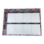 Simply Southern My Week Calendar Pink Black Paisley To Do List Desk Organizer. Fixed Price $8.12.