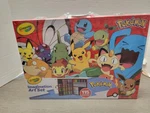 Crayola Pok Mon Imagination Art Set (115PCS) Kids Kit Coloring Pages New. Fixed Price $16.99.