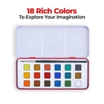 Camel Artist Water Colour Cakes 18 Assorted Shades. Fixed Price $52.98.