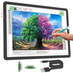 Phylosal Rechargeable Led Light Pad For Diamond Painting, Ultra-thin A3 Black. Fixed Price $63.28.