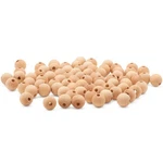 Unfinished Wooden Ball Beads 9/16" Diameter, 5/32" Hole Woodpeckers. Fixed Price $23.99.